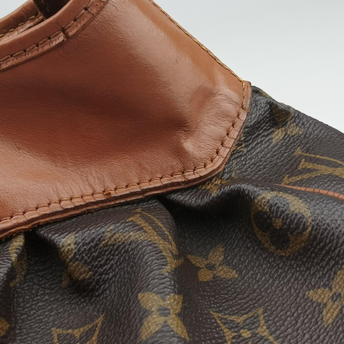 Pre-owned Louis Vuitton VINTAGE BOETIE MM Brown Monogram Canvas M45714 shoulderbag | stylenewstar