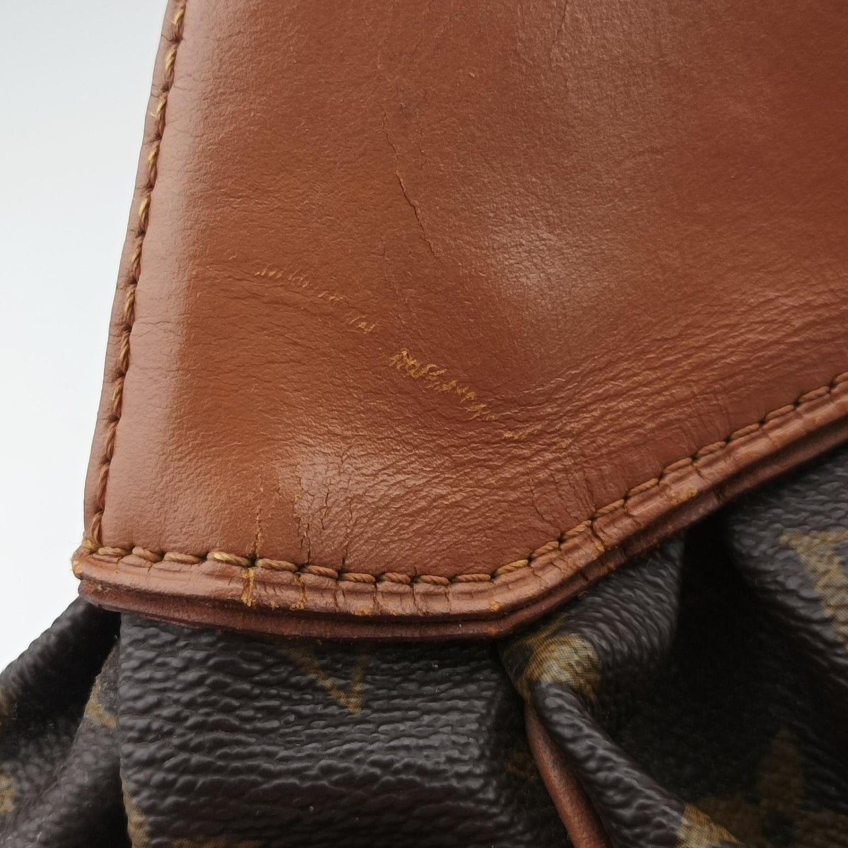 Pre-owned Louis Vuitton VINTAGE BOETIE MM Brown Monogram Canvas M45714 shoulderbag | stylenewstar