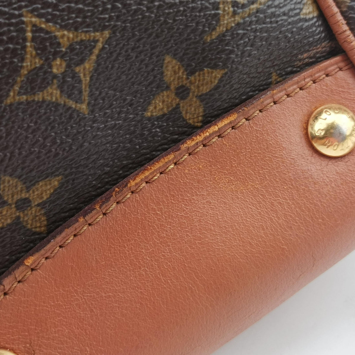 Pre-owned Louis Vuitton VINTAGE BOETIE MM Brown Monogram Canvas M45714 shoulderbag | stylenewstar