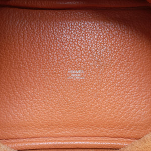 Vintage Hermes Picotin Lock Orange Taurillon Clemence  handbag | stylenewstar
