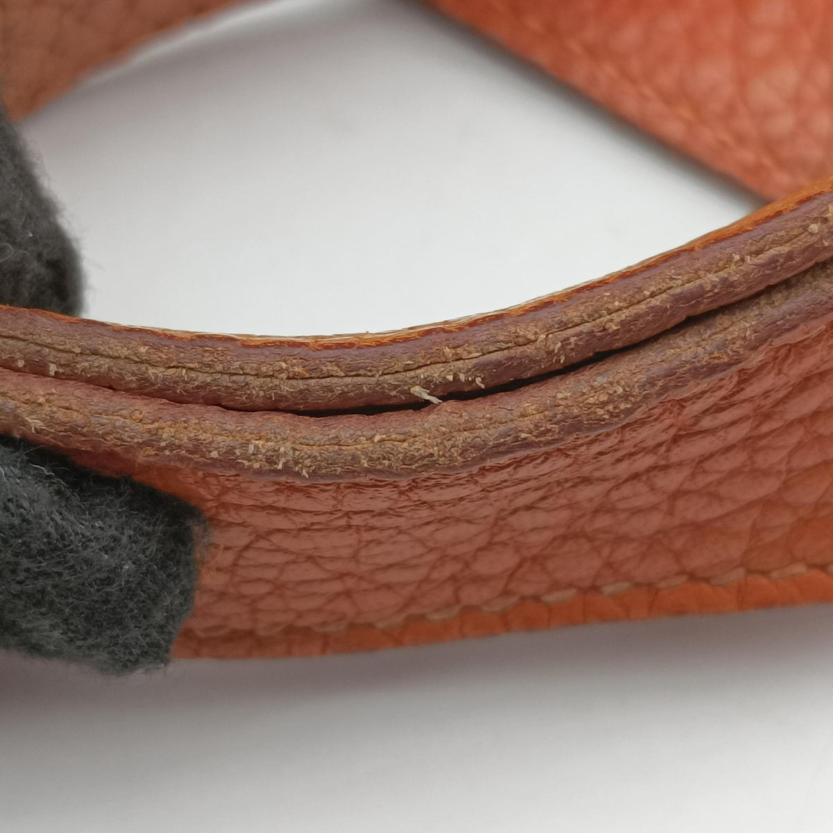 Vintage Hermes Picotin Lock Orange Taurillon Clemence  handbag | stylenewstar