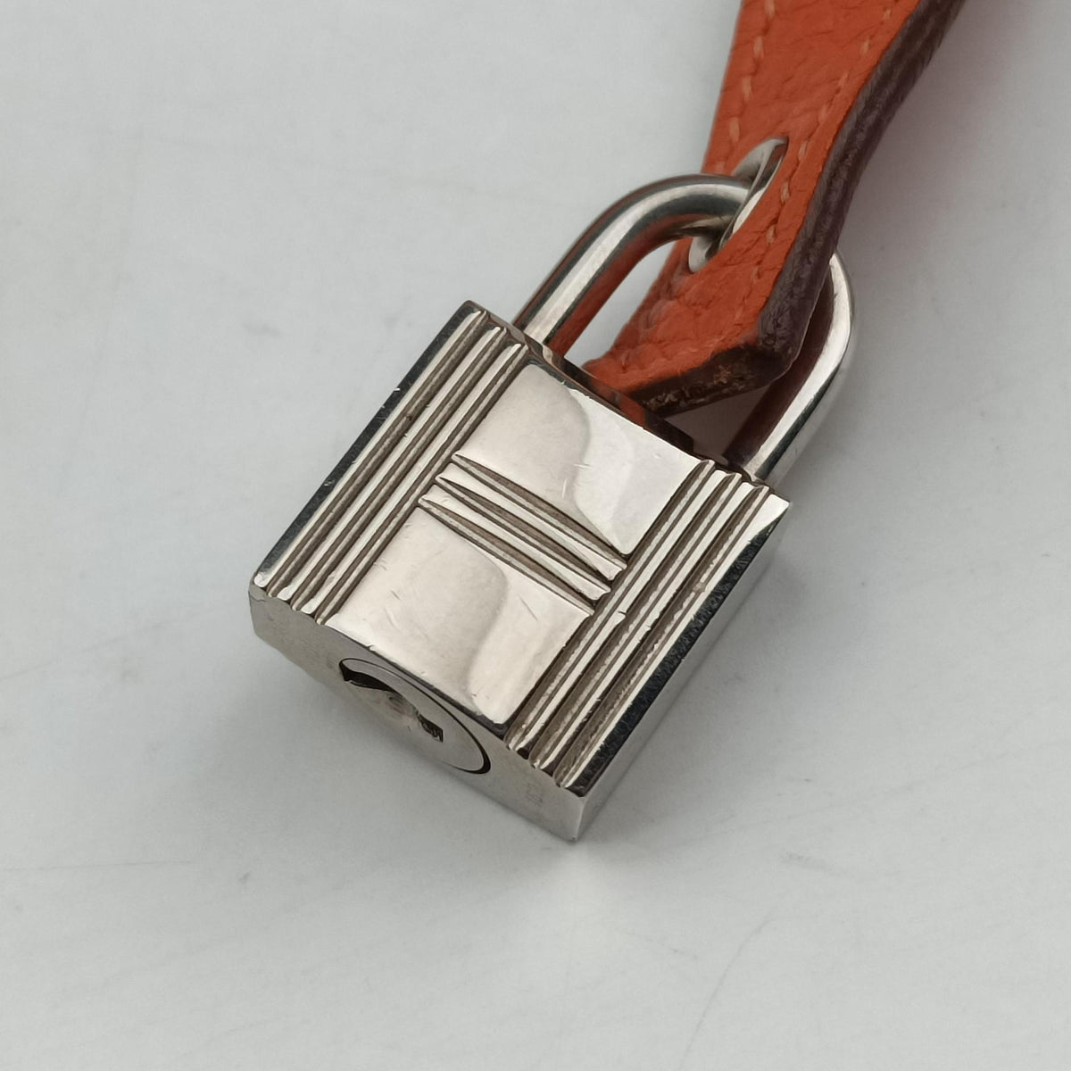 Vintage Hermes Picotin Lock Orange Taurillon Clemence  handbag | stylenewstar