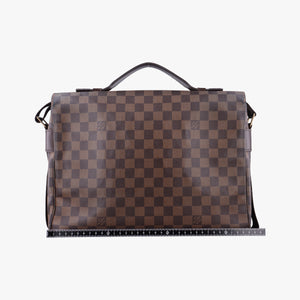 Pre-owned Louis Vuitton BROADWAY EBENE Damier Canvas N42270 shoulderbag | stylenewstar