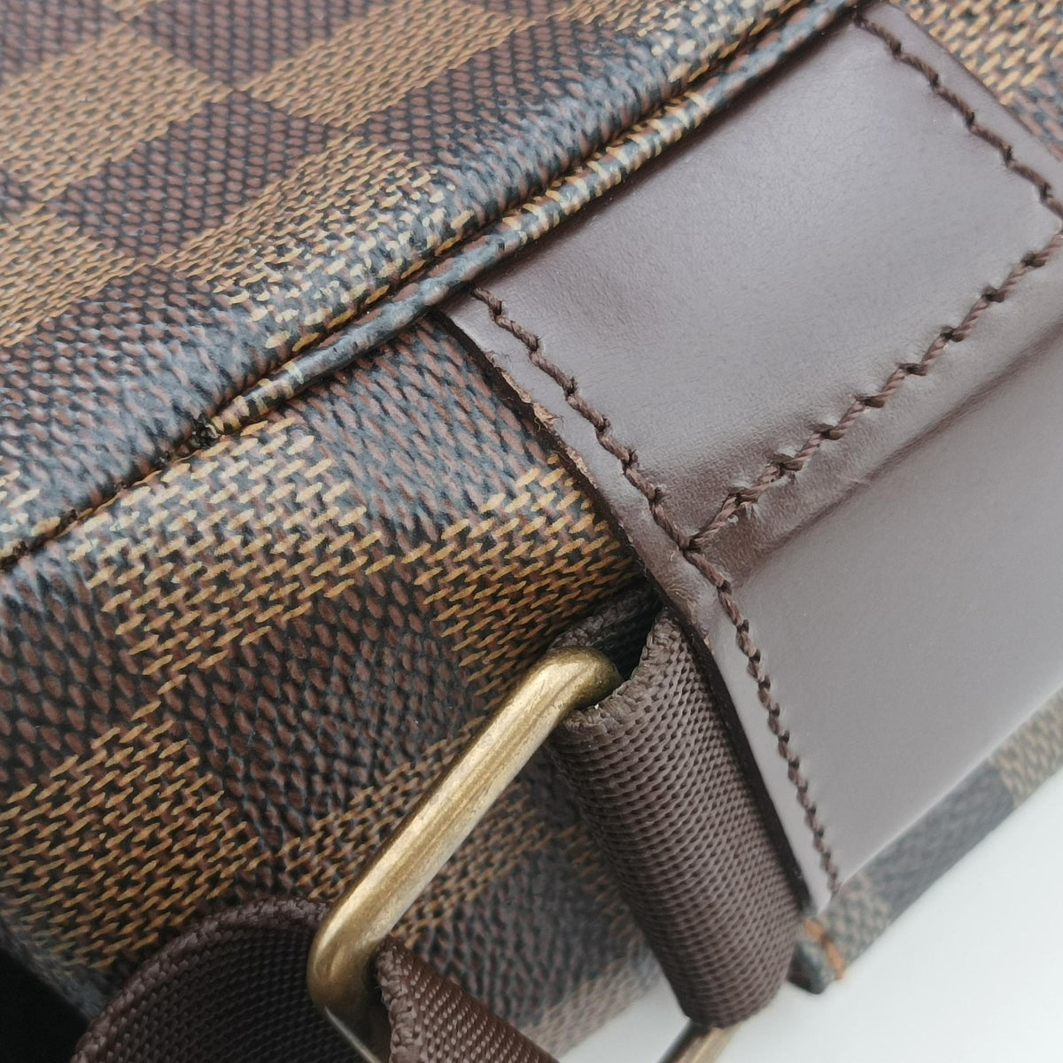 Pre-owned Louis Vuitton BROADWAY EBENE Damier Canvas N42270 shoulderbag | stylenewstar