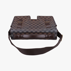 Pre-owned Louis Vuitton BROADWAY EBENE Damier Canvas N42270 shoulderbag | stylenewstar