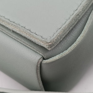 Pre-owned Bottega Veneta candy cassette Light Green lambskin  shoulderbag | stylenewstar
