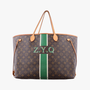 Pre-owned Louis Vuitton Neverfull GM My LV Heritage brown×multicolor Monogram Canvas M40157 handbag | stylenewstar