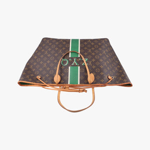 Pre-owned Louis Vuitton Neverfull GM My LV Heritage brown×multicolor Monogram Canvas M40157 handbag | stylenewstar
