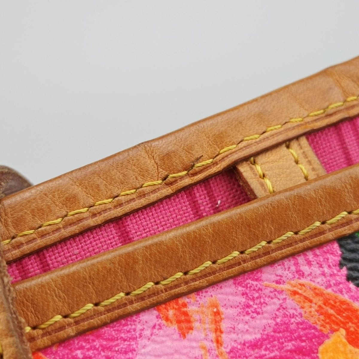 Secondhand Louis Vuitton Neverfull MM brown×multi Monogram rose M48613 shoulderbag | stylenewstar