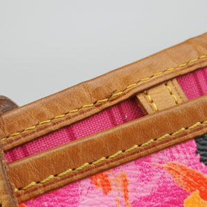 Secondhand Louis Vuitton Neverfull MM brown×multi Monogram rose M48613 shoulderbag | stylenewstar