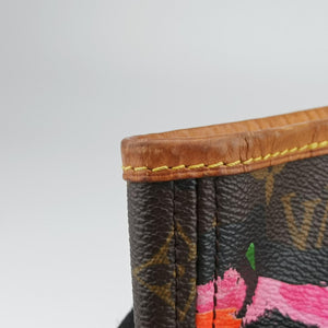 Secondhand Louis Vuitton Neverfull MM brown×multi Monogram rose M48613 shoulderbag | stylenewstar