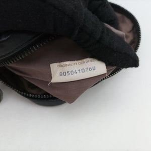 Pre-owned Bottega Veneta Intrecciato Black × Beige Lambskin  shoulderbag | stylenewstar