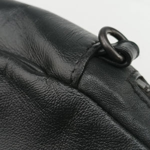 Pre-owned Bottega Veneta Intrecciato Black × Beige Lambskin  shoulderbag | stylenewstar