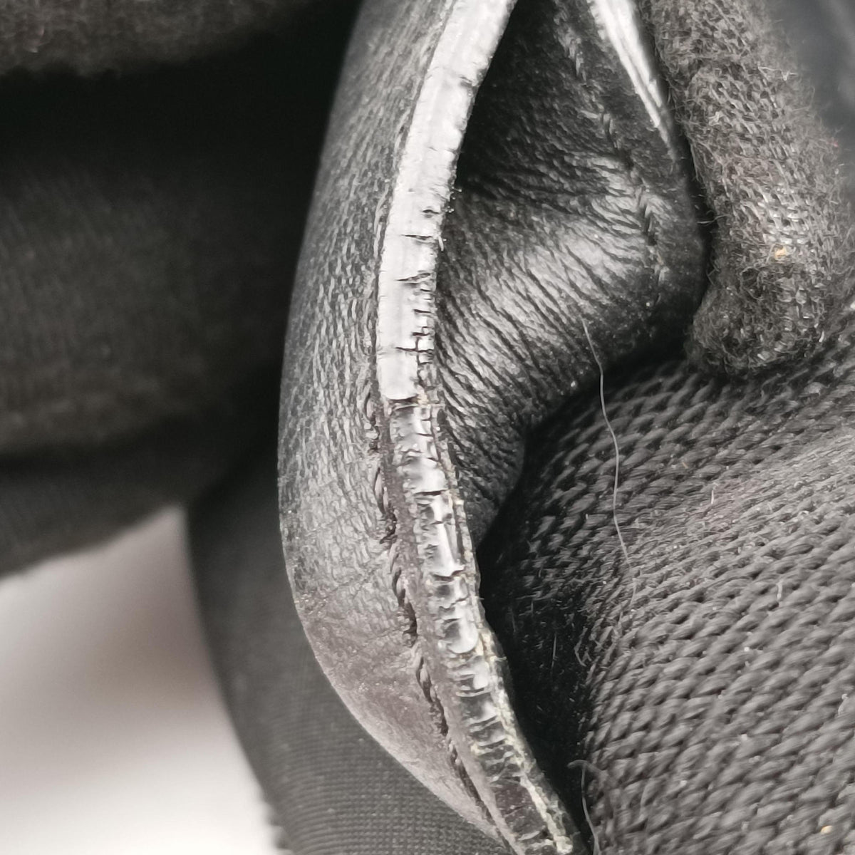 Pre-owned VERSACE La Medusa Black nylon  backpack/rucksack | stylenewstar