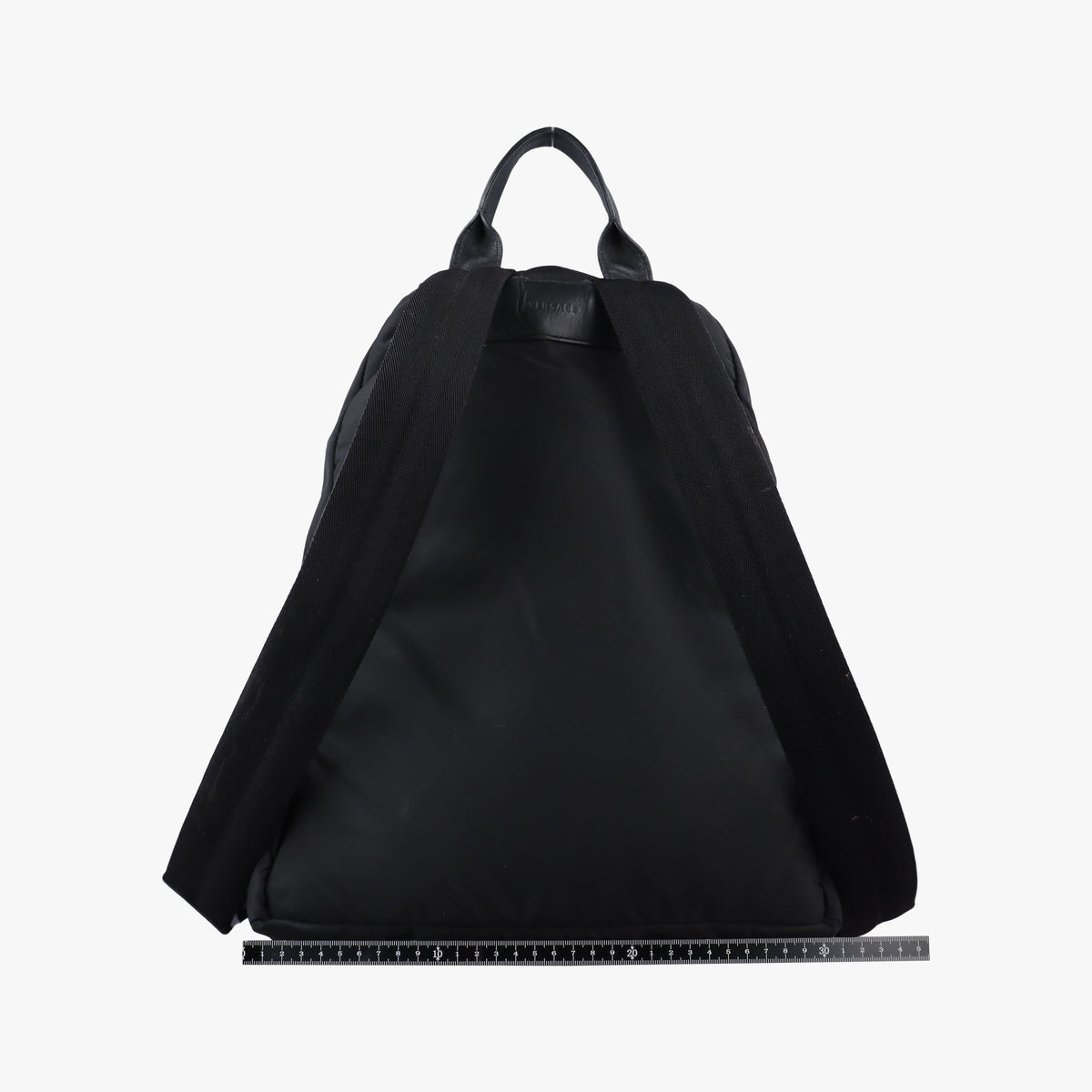 Pre-owned VERSACE La Medusa Black nylon  backpack/rucksack | stylenewstar