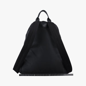 Pre-owned VERSACE La Medusa Black nylon  backpack/rucksack | stylenewstar