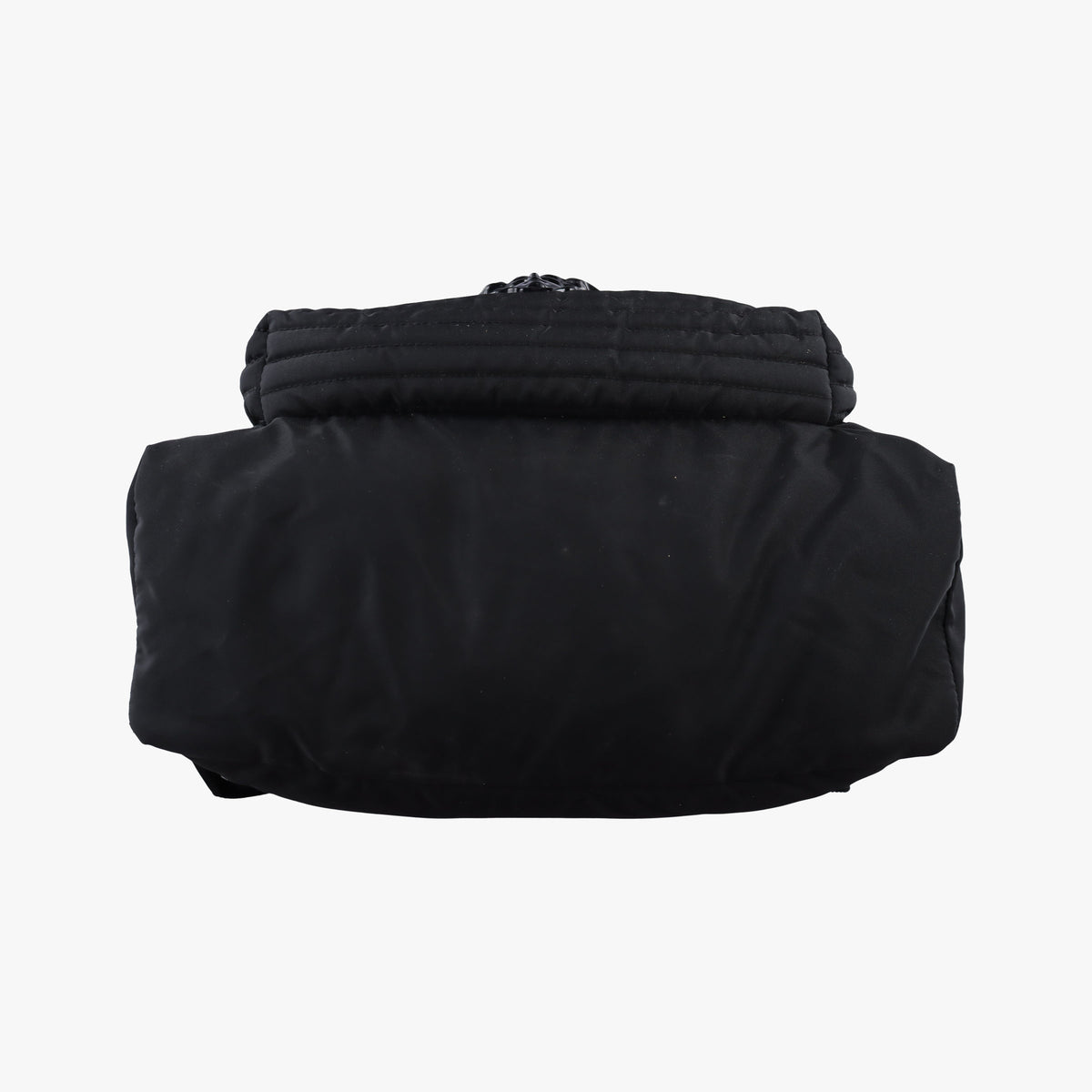 Pre-owned VERSACE La Medusa Black nylon  backpack/rucksack | stylenewstar