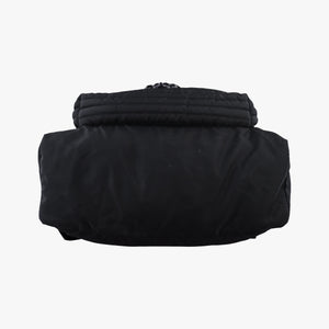 Pre-owned VERSACE La Medusa Black nylon  backpack/rucksack | stylenewstar