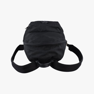 Pre-owned VERSACE La Medusa Black nylon  backpack/rucksack | stylenewstar
