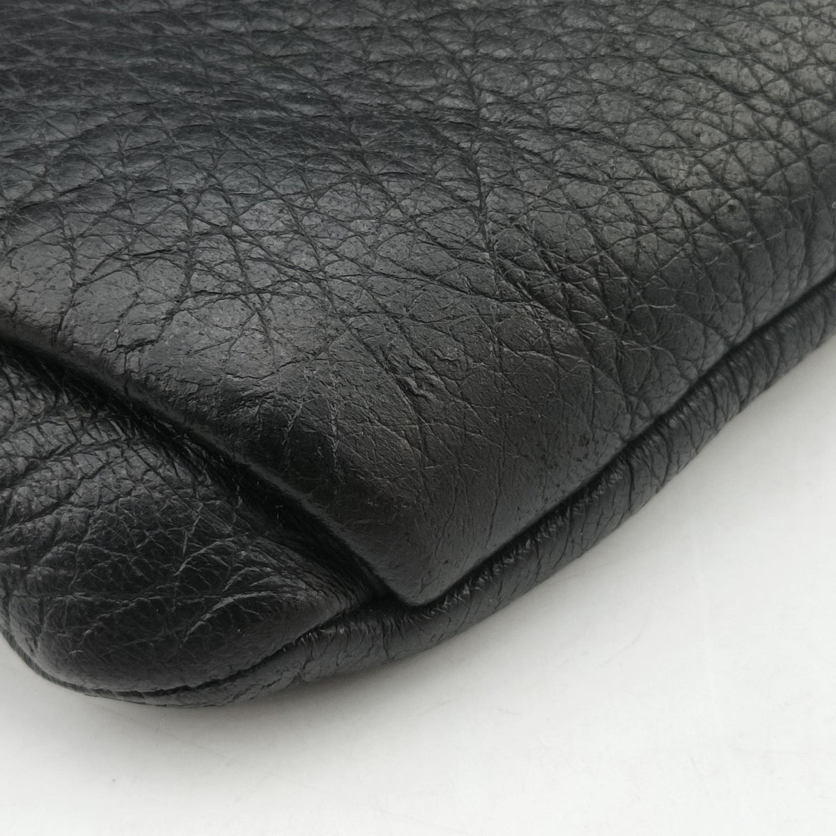 Pre-owned Prada Logo Black Leather VA0802 shoulderbag | stylenewstar