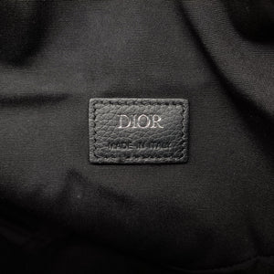 Vintage Christian Dior saddle Navy Jacquard×Leather  bum bag/waist bag | stylenewstar
