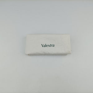 Pre-owned Valextra Iside White × Black Calfskin  shoulderbag | stylenewstar