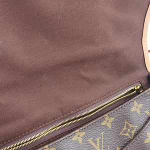 Vintage Louis Vuitton Menilmontant PM Brown Monogram canvas M40474 shoulderbag | stylenewstar