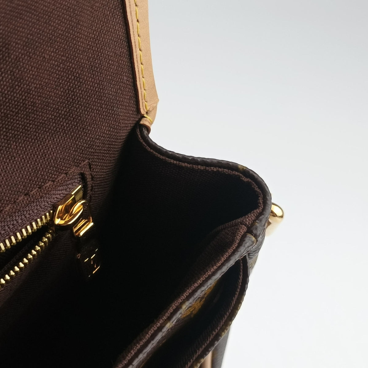 Vintage Louis Vuitton Menilmontant PM Brown Monogram canvas M40474 shoulderbag | stylenewstar