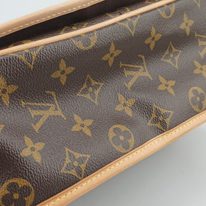 Vintage Louis Vuitton Menilmontant PM Brown Monogram canvas M40474 shoulderbag | stylenewstar