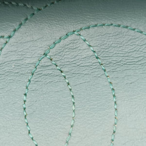 Pre-owned Chanel 2.55 Matelasse Green Fabric A66985 shoulderbag | stylenewstar