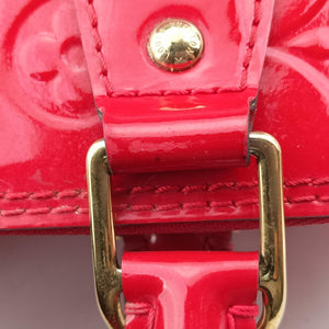 Pre-owned Louis Vuitton Alma PM pomme d'amour Vernis M90096 handbag | stylenewstar