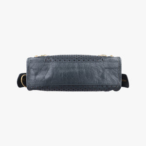 Pre-owned Balenciaga Classic City Grey lambskin  shoulderbag | stylenewstar