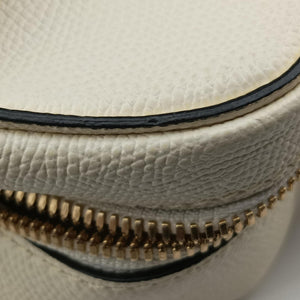 Pre-owned Valextra Serie Esse Mini White Leather  shoulderbag | stylenewstar