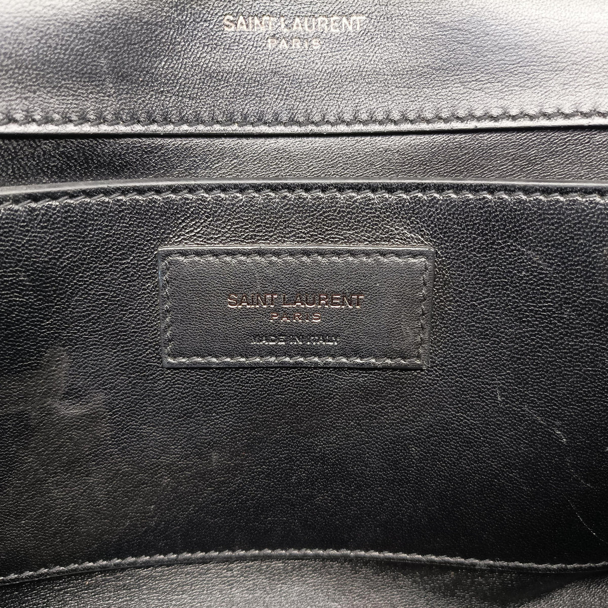 Secondhand Yves Saint Laurent Kate Star Black Suede 471286 shoulderbag | stylenewstar