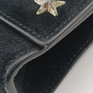 Secondhand Yves Saint Laurent Kate Star Black Suede 471286 shoulderbag | stylenewstar
