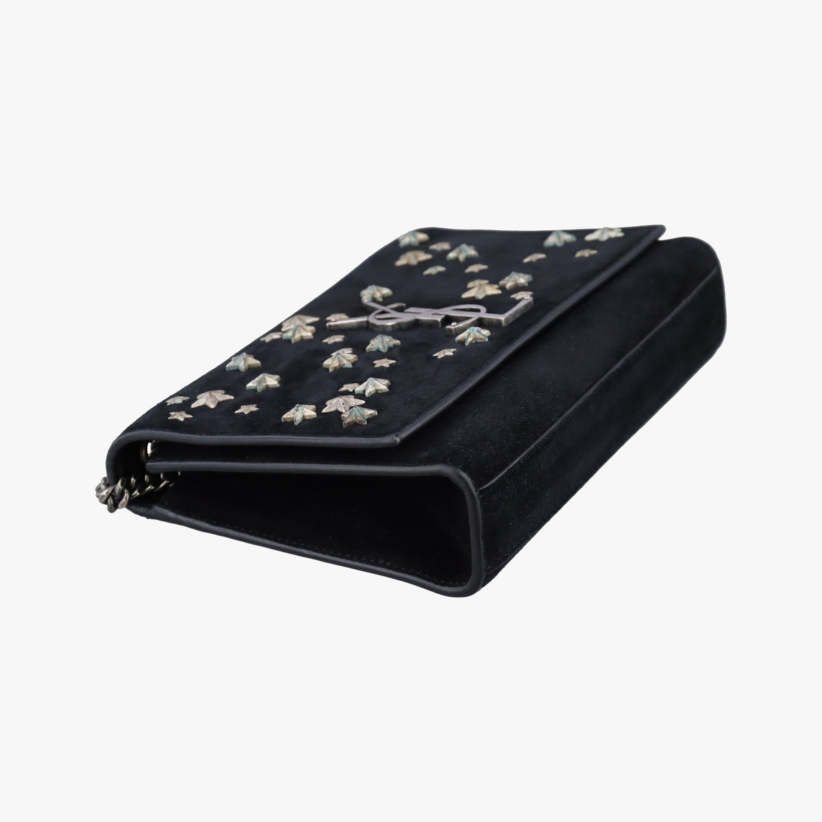 Secondhand Yves Saint Laurent Kate Star Black Suede 471286 shoulderbag | stylenewstar