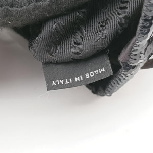 Pre-owned Prada Mini Drawstring Black Sequins 1NR016 shoulderbag | stylenewstar