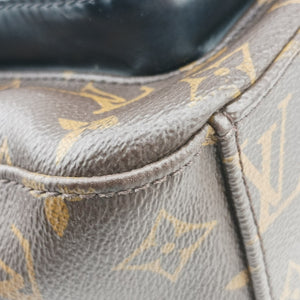 Pre-owned Louis Vuitton Josh NV Brown Monogram Macassar Canvas M41530 backpack/rucksack | stylenewstar