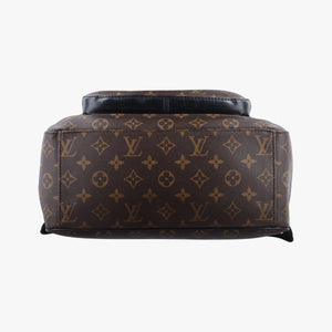 Pre-owned Louis Vuitton Josh NV Brown Monogram Macassar Canvas M41530 backpack/rucksack | stylenewstar