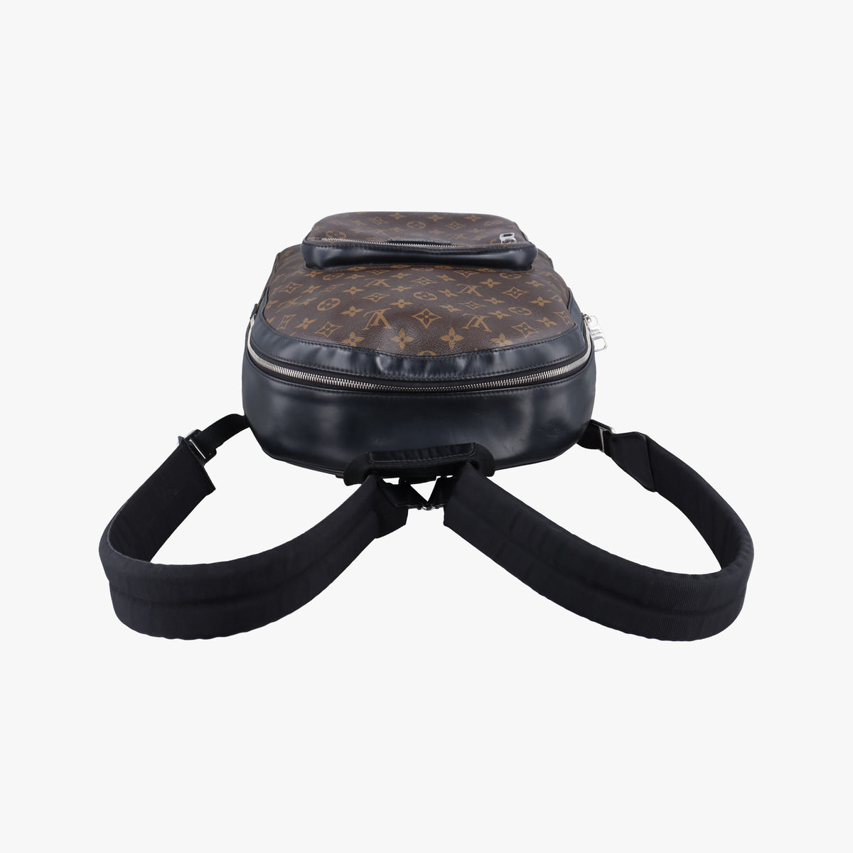 Pre-owned Louis Vuitton Josh NV Brown Monogram Macassar Canvas M41530 backpack/rucksack | stylenewstar
