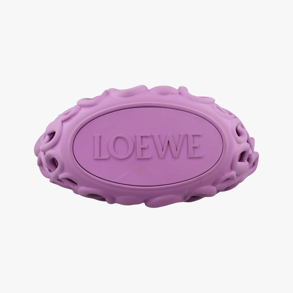 Pre-owned Loewe Anagram cutout Purple Leather  shoulderbag | stylenewstar