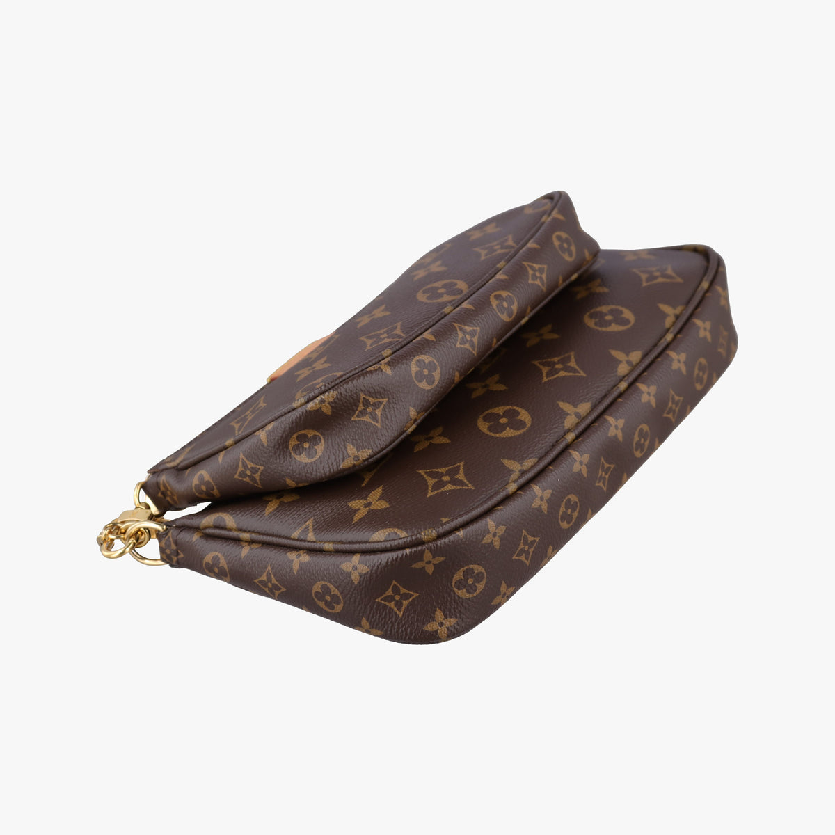 Pre-owned Louis Vuitton MULTI POCHETTE ACCESSOIRES brown×khaki Monogram Canvas M44813 shoulderbag | stylenewstar