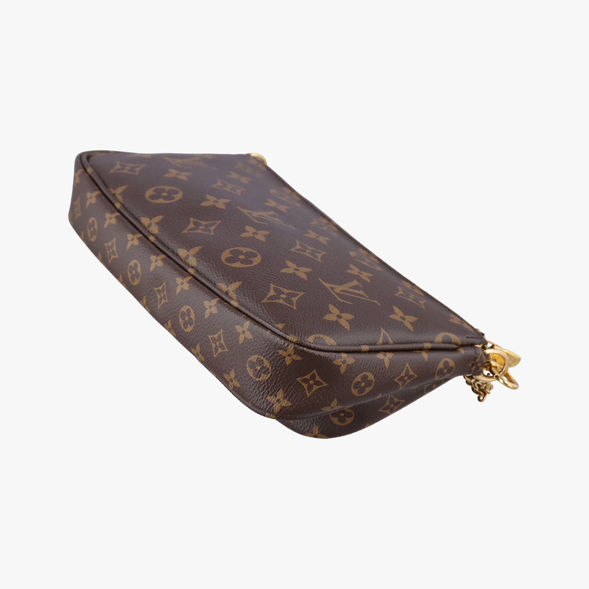 Pre-owned Louis Vuitton MULTI POCHETTE ACCESSOIRES brown×khaki Monogram Canvas M44813 shoulderbag | stylenewstar