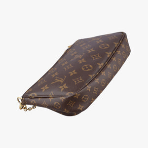Pre-owned Louis Vuitton MULTI POCHETTE ACCESSOIRES brown×khaki Monogram Canvas M44813 shoulderbag | stylenewstar
