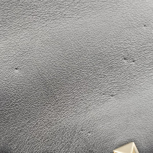 Pre-owned Valentino Rockstud Black Leather  shoulderbag | stylenewstar