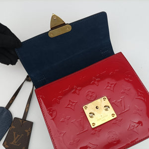 Secondhand Louis Vuitton Spring street PM Scarlet Red Vernis×Epi×Monogram Canvas M90505 shoulderbag | stylenewstar