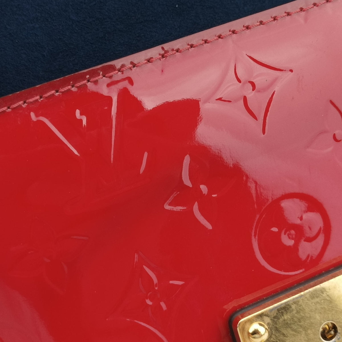 Secondhand Louis Vuitton Spring street PM Scarlet Red Vernis×Epi×Monogram Canvas M90505 shoulderbag | stylenewstar