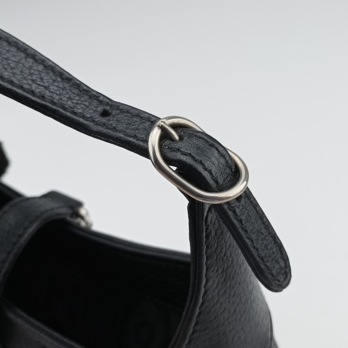 Vintage Balenciaga The Hacker Project Jackie 1961 Black canvas×leather 636706 shoulderbag | stylenewstar