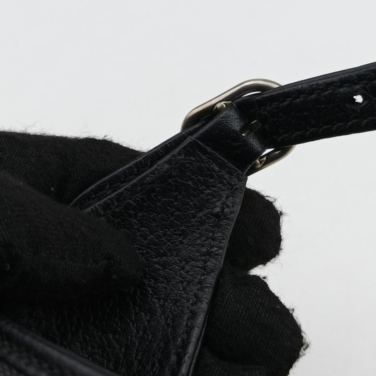 Vintage Balenciaga The Hacker Project Jackie 1961 Black canvas×leather 636706 shoulderbag | stylenewstar