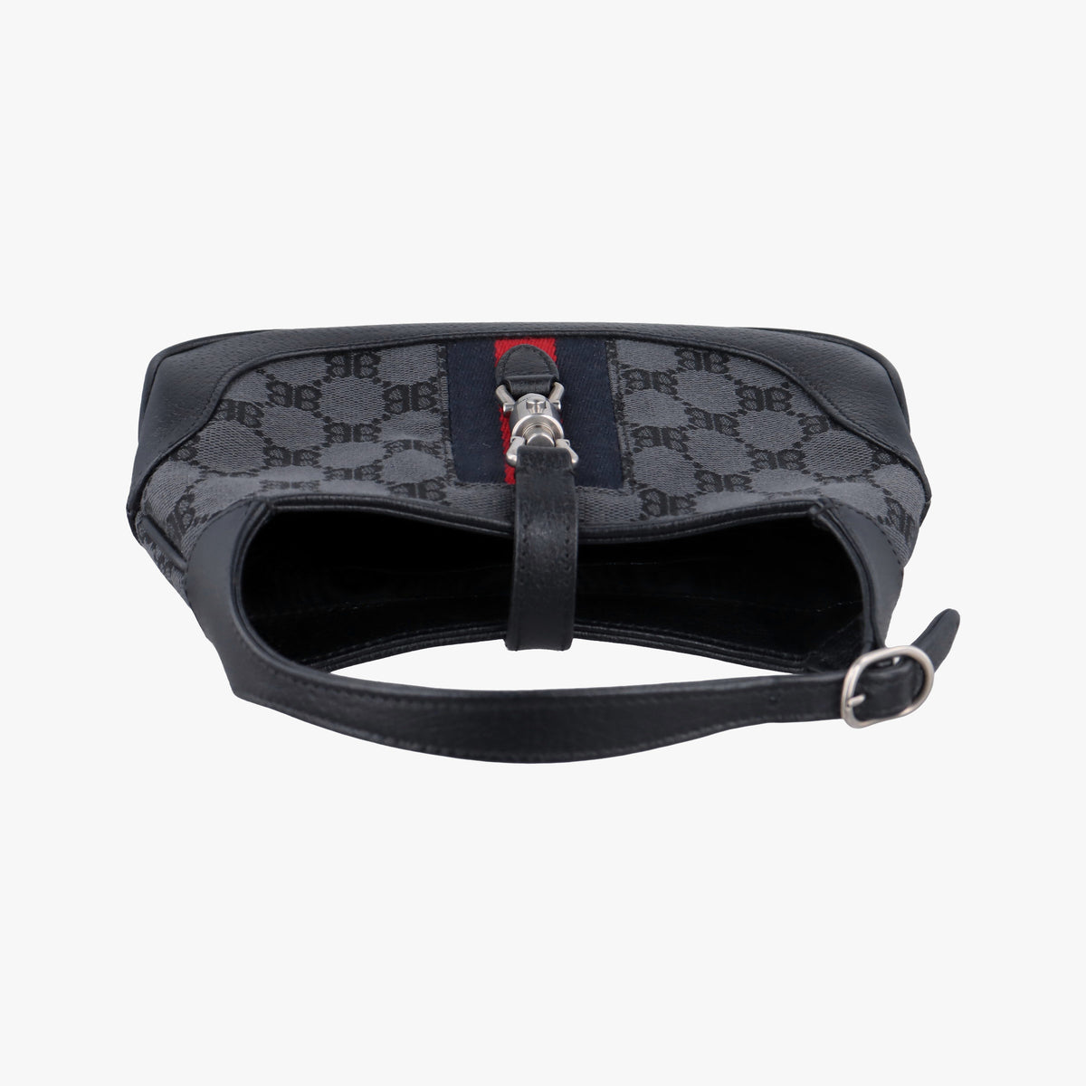 Vintage Balenciaga The Hacker Project Jackie 1961 Black canvas×leather 636706 shoulderbag | stylenewstar